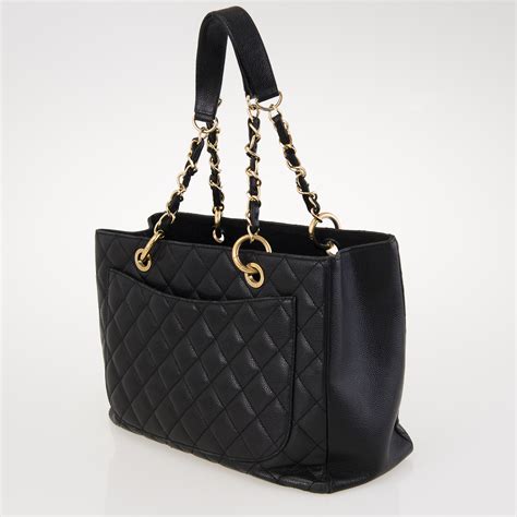 chanel 22 leather tote|Chanel shopping tote price.